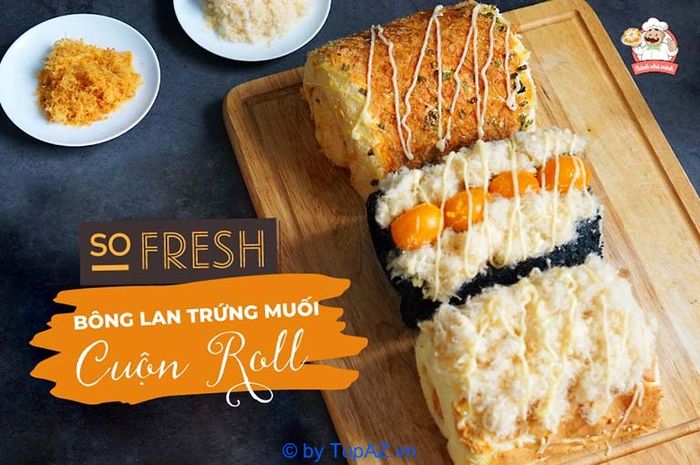 Địa chỉ bán bánh bông lan trứng muối tốt cho sức khỏe tại TP.HCM