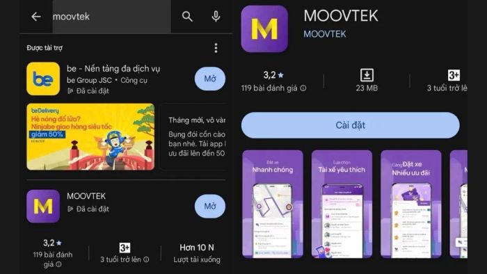 Tải xuống ứng dụng Moovtek