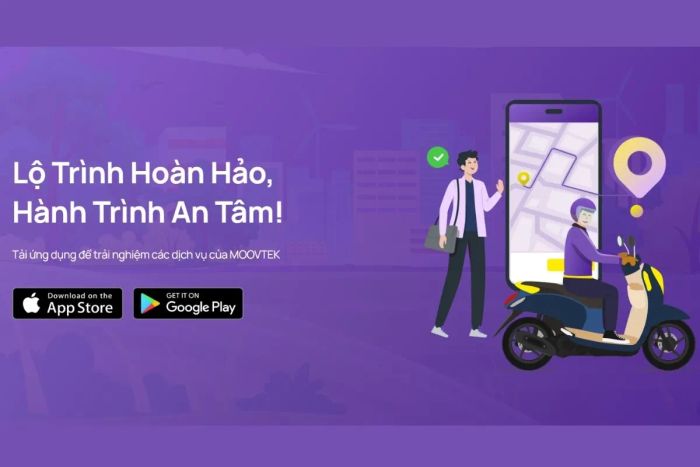 Là nền tảng đặt xe hiện đại, Moovtek chuyên cung cấp giải pháp di chuyển bằng cả xe máy lẫn ô tô trên khắp lãnh thổ Việt Nam.