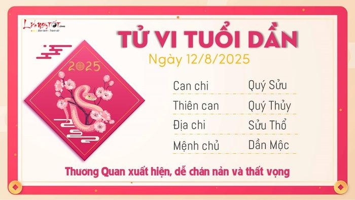 3 Tu vi hang ngay 12-8-2025 - Dan