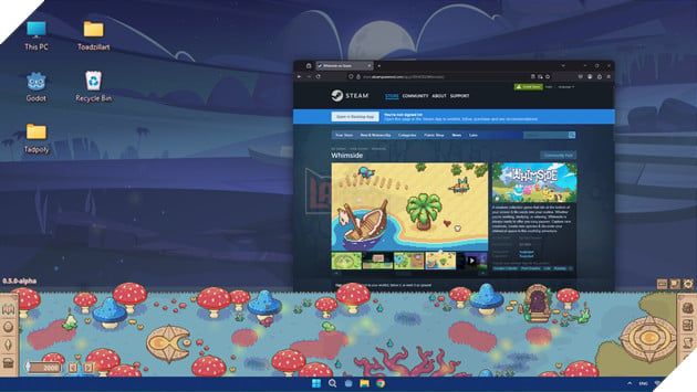 Whimside - Thế Giới Indie Đáng Yêu Kết Hợp Giữa Sưu Tập Pokemon Và Xây Dựng Nông Trại
