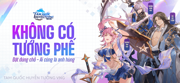 Top những vị tướng mạnh nhất trong Tam Quốc Huyễn Tướng VNG được tối ưu hóa cho trải nghiệm PC thông qua BlueStacks