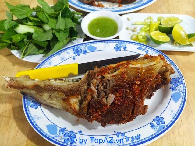 Má heo nướng Linh Trung