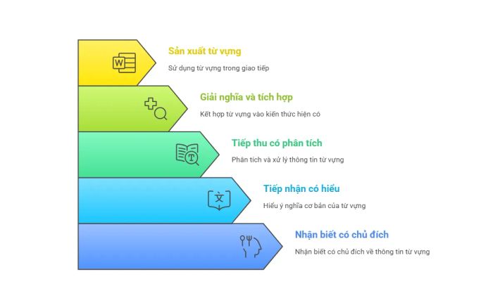 Ngũ cấp độ tiếp nhận từ ngữ