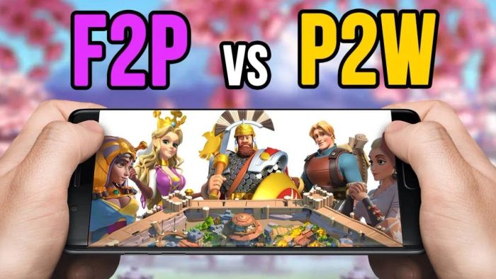 Phân tích điểm khác biệt giữa hai mô hình P2W và F2P