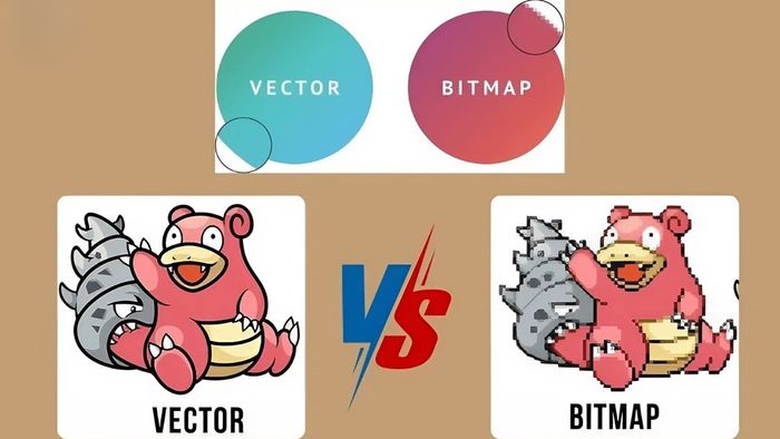 Bảng so sánh đặc điểm Bitmap và Vector
