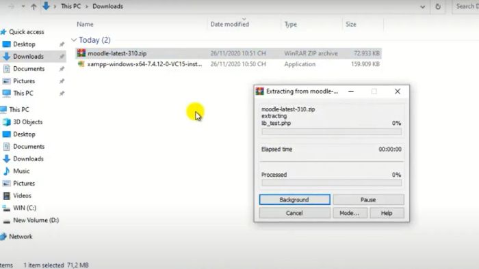 Hướng dẫn cài đặt và sử dụng Moodle cơ bản phần 3