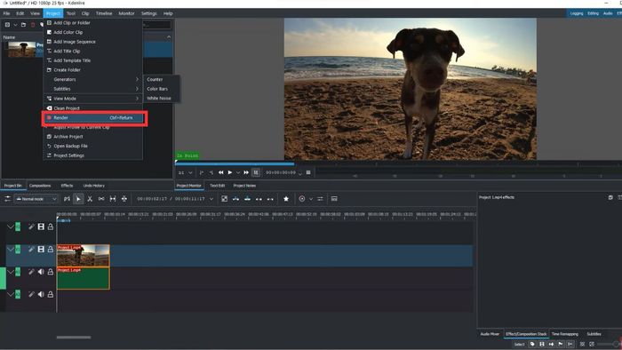 Xuất bản video hoàn thiện
