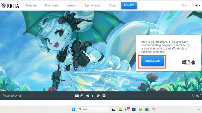 Hướng dẫn chi tiết cách tải và cài đặt Krita phiên bản mới