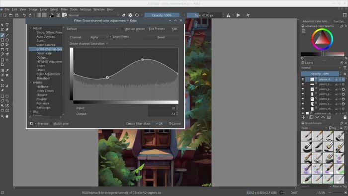 Điểm mạnh và điểm yếu của Krita