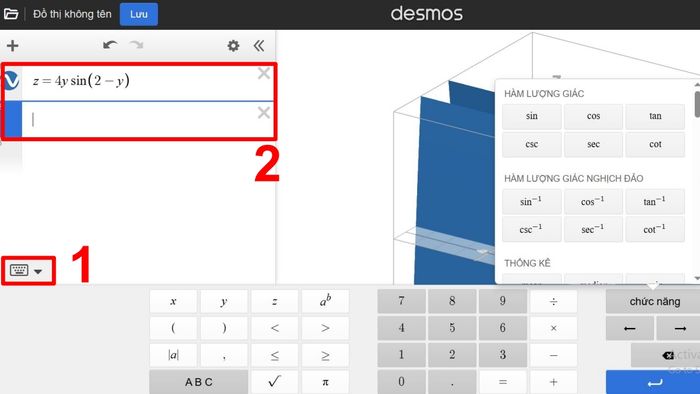Tiếp tục khám phá cách sử dụng Desmos 3D phần 2