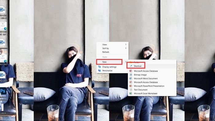 Bắt đầu quá trình ghim thư mục - Thao tác đầu tiên