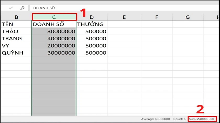 ham-tong-trong-excel-2