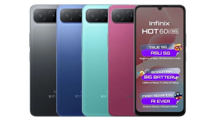 Infinix Hot 60i 5G chính thức ra mắt