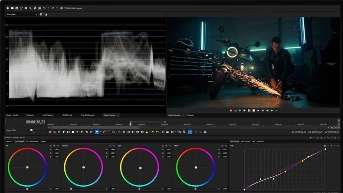 Tổng quan về phần mềm Sony Vegas Pro