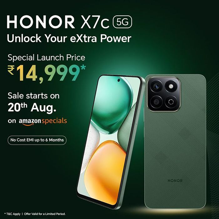 HONOR X7c gây ấn tượng với mức giá cực kỳ cạnh tranh