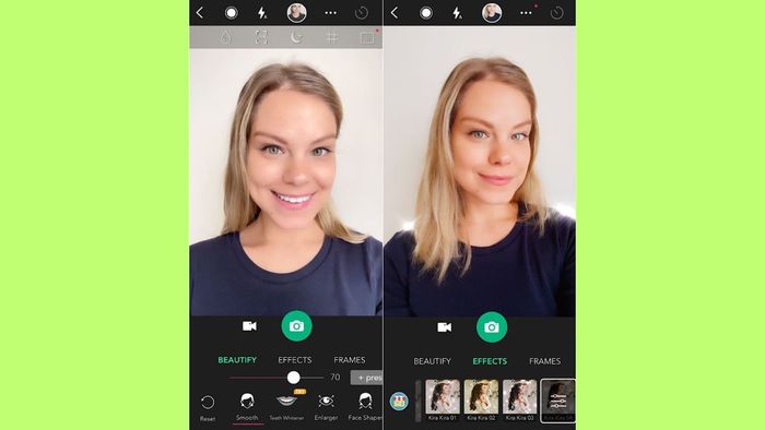 Face Beauty - Phần mềm làm đẹp không tính phí khi gọi video Zalo - bước thứ ba