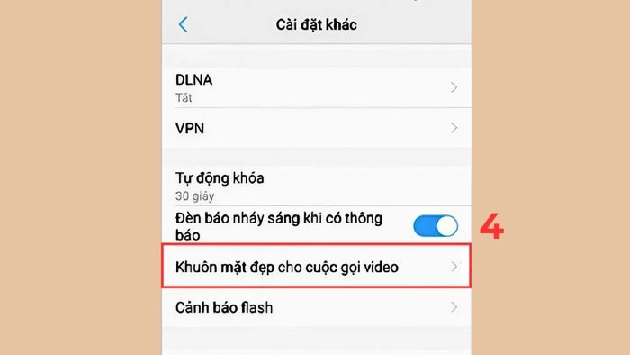 Camera360 - phần mềm chỉnh sửa nhan sắc Zalo video call - bước thứ ba