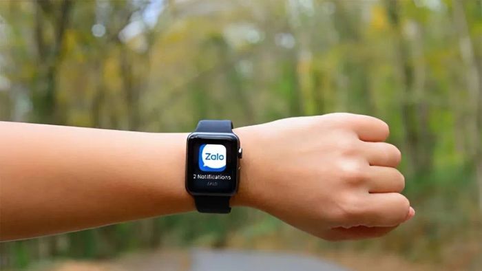Những điều cần biết khi sử dụng Zalo trên đồng hồ thông minh