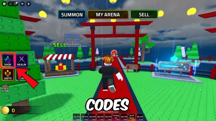 Bí quyết nhập code Fight Anime Bosses thành công