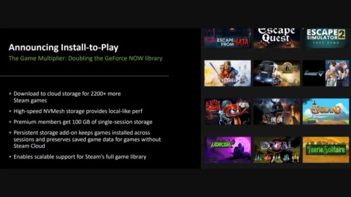 Tính năng Install-to-Play chính thức được NVIDIA đưa trở lại