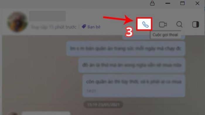 Hướng dẫn phát lại cuộc gọi Zalo trên PC - bước thứ hai