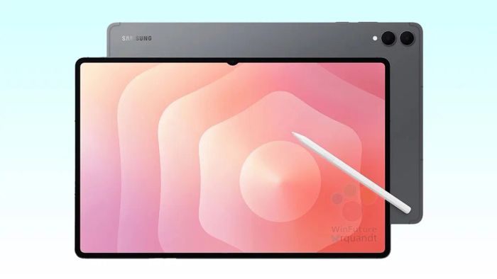 Thiết kế notch trên Galaxy Tab S11 Ultra trở nên tinh gọn hơn đáng kể
