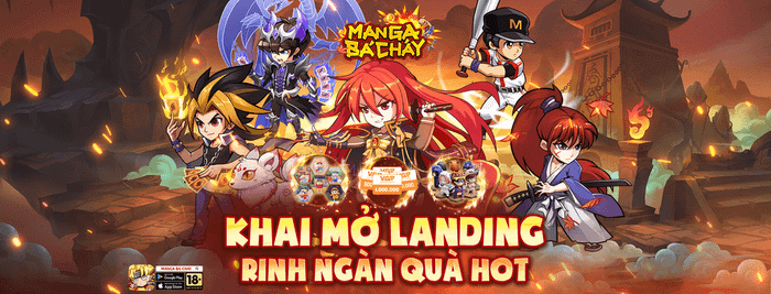 Quy tụ dàn siêu sao từ thế giới anime và manga trong Manga Bá Cháy, trải nghiệm trên PC cùng BlueStacks