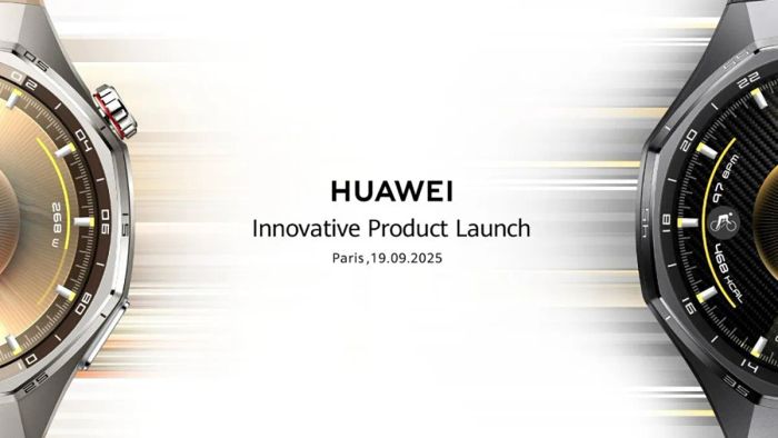 Ngày công bố Huawei Watch GT 6 Series là 19/9