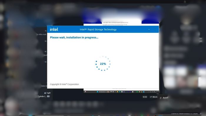 Hướng dẫn thiết lập Intel Rapid Storage Technology - bước thứ tư