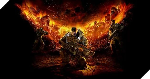 Những hình ảnh ấn tượng từ tựa game Gear of War.