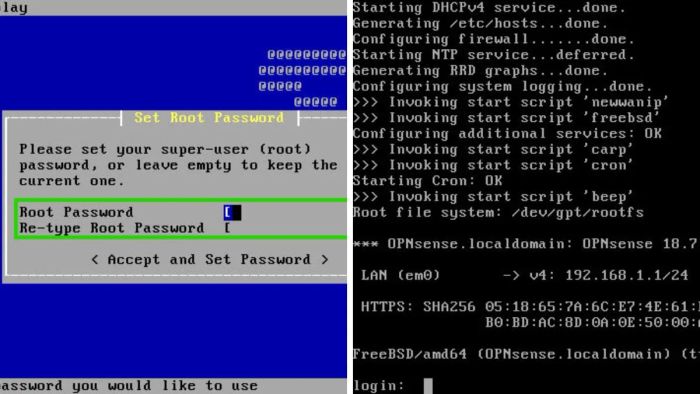 Hướng dẫn đặt mật khẩu root, khởi động hệ thống và restart máy tính