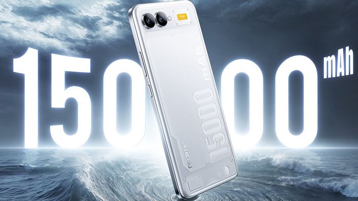 realme giới thiệu điện thoại concept trang bị viên pin 15000 mAh