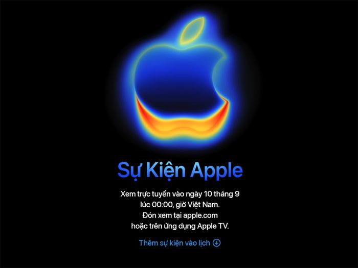 Tập đoàn Apple sắp tổ chức một sự kiện đặc biệt vào mùng 10 tháng 9.
