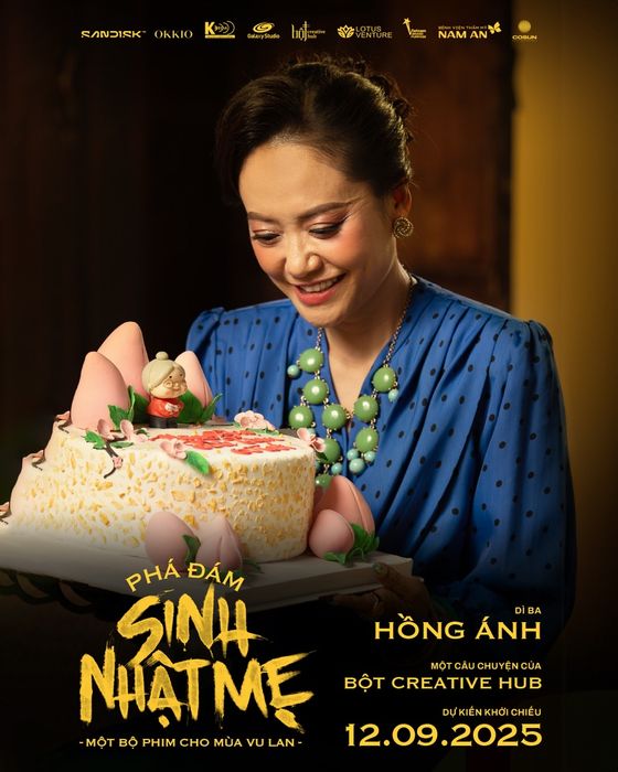 Hồng Ánh trong vai diễn dì Ba
