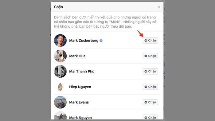 Bản chất của tính năng kiểm tra danh sách chặn trên Facebook là gì?