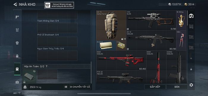 Operation Delta Force: hộp an toàn