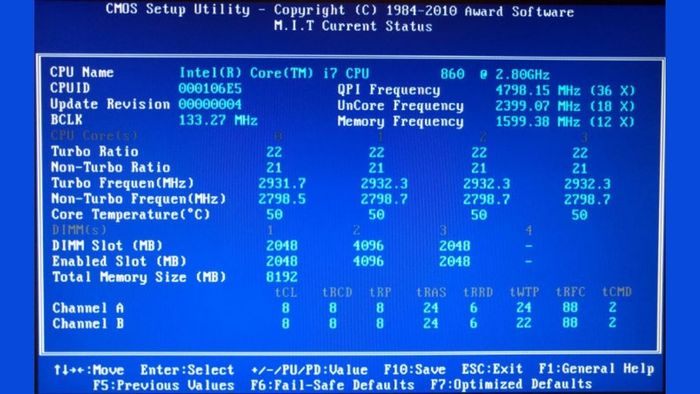 Kiểm tra trạng thái Dual Channel thông qua Task Manager