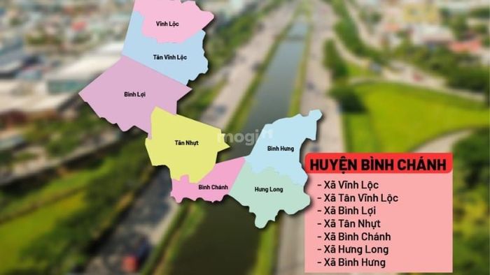 giá nhà đất Huyện Bình Chánh sau sáp nhập