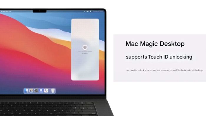 HyperOS 3 tích hợp tính năng bảo mật tiên tiến, cho phép sử dụng Touch ID trên Mac để mở khóa điện thoại Xiaomi từ xa