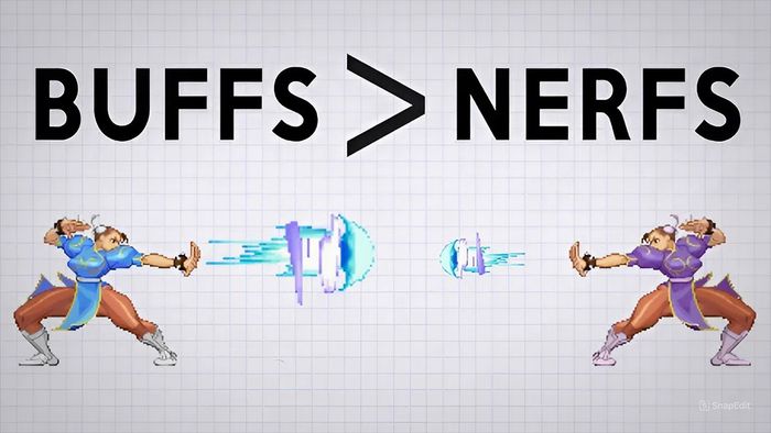 So sánh sự khác biệt giữa hai khái niệm Nerf và Buff