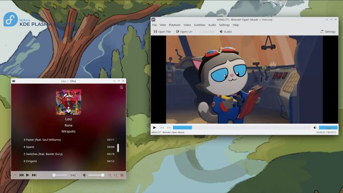 Fedora KDE Plasma Desktop&nbsp;