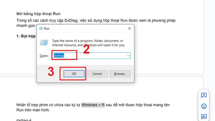 3 cách mở DxDiag nhanh chóng trên Windows 2
