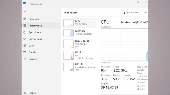 Cách kiểm tra CPU có hỗ trợ Hyper Threading hay không 1