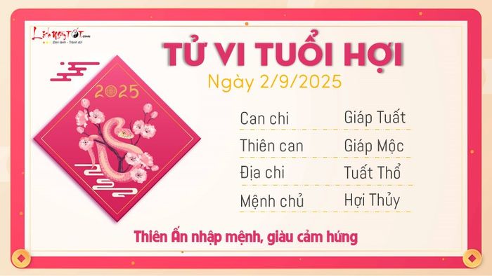 12 Tu vi hang ngay 2-9-2025 - Hoi