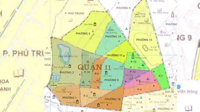 Thông tin tổng quan về Quận 11 sau khi sáp nhập