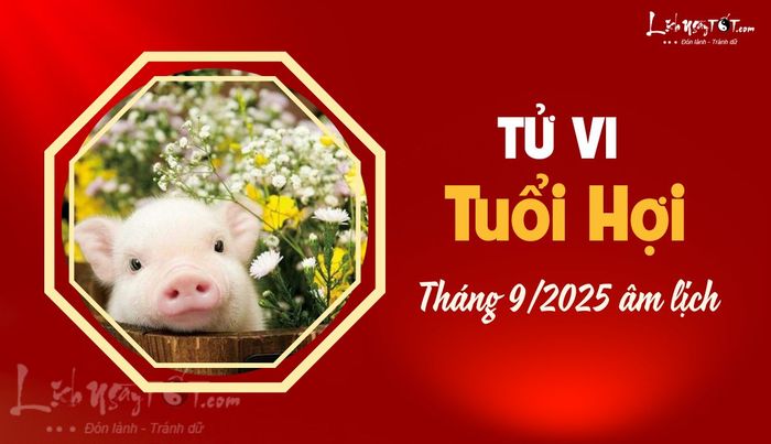Tử vi tháng 9/2025 tuổi Hợi âm lịch