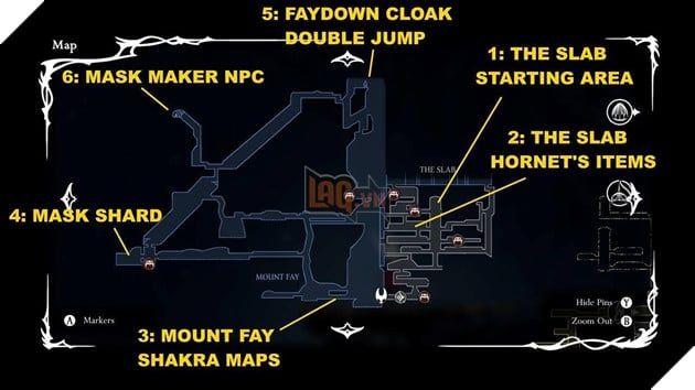 Hướng dẫn mở khóa Faydown Cloak Double Jump trong Hollow Knight: Silksong 3