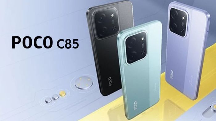 POCO C85 chính thức ra mắt thị trường