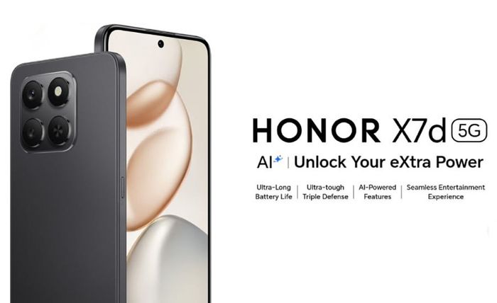 Ra mắt HONOR X7d 5G